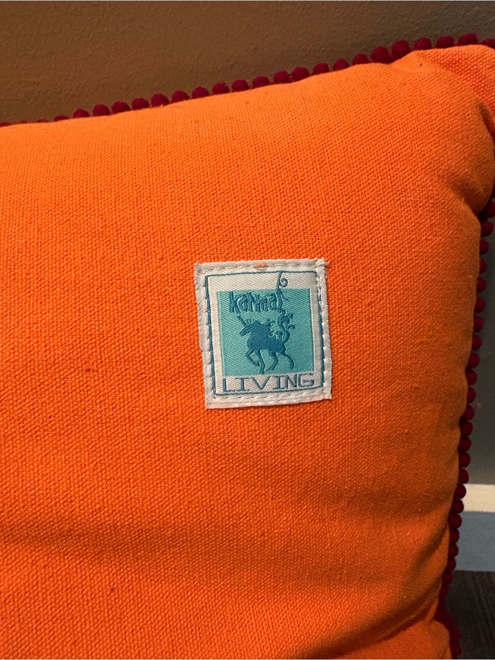 Karma Living cat accent pillow - Picture 5 of 5